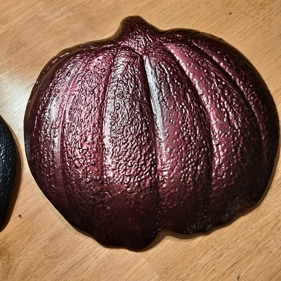 Glass Platters Pumpkin Plate Set Of 2 - Picture 9 of 10